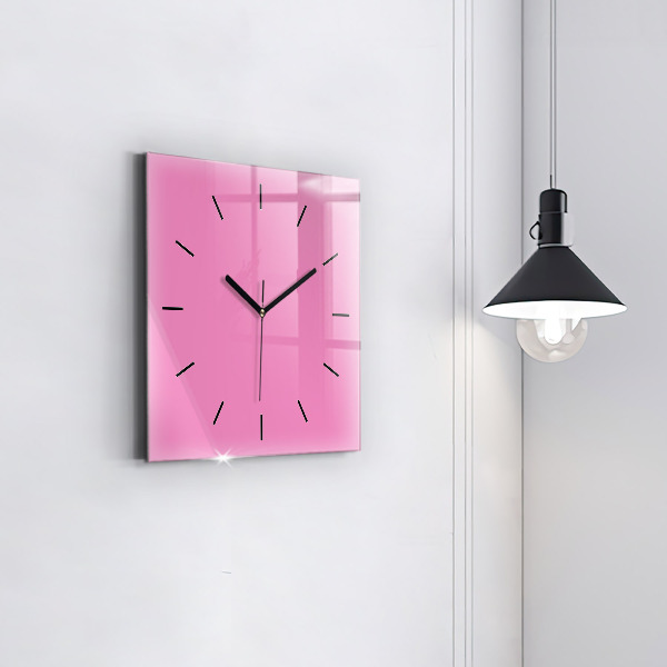 Reloj cuadrado Color rosa