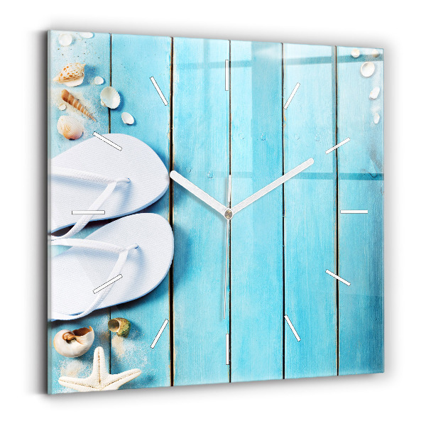 Reloj de pared cuadrado Accesorios navideños