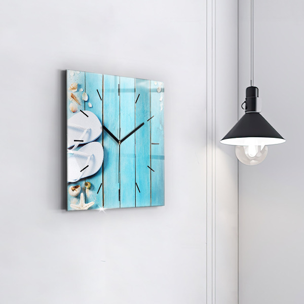 Reloj de pared cuadrado Accesorios navideños