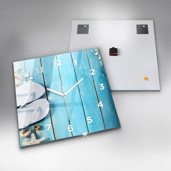 Reloj de pared cuadrado Accesorios navideños