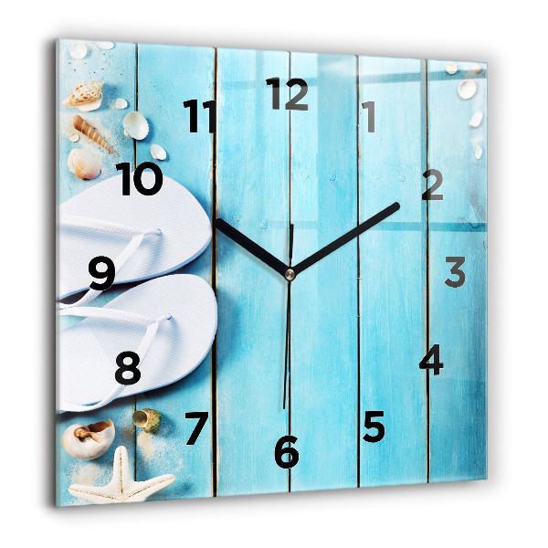 Reloj de pared cuadrado Accesorios navideños