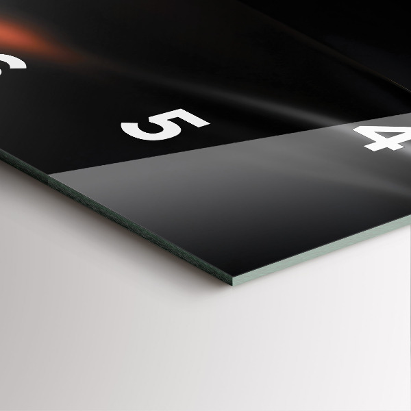 Reloj cuadrado Abstracto