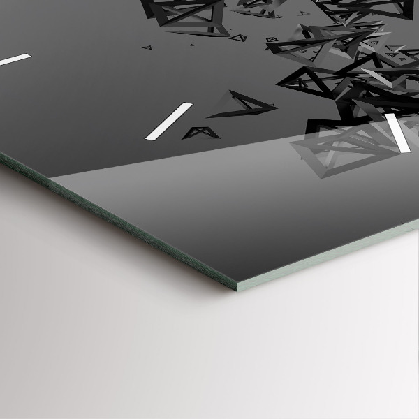 Reloj de pared cuadrado Abstracción