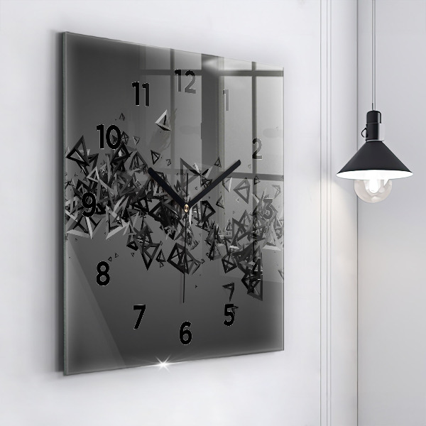 Reloj de pared cuadrado Abstracción