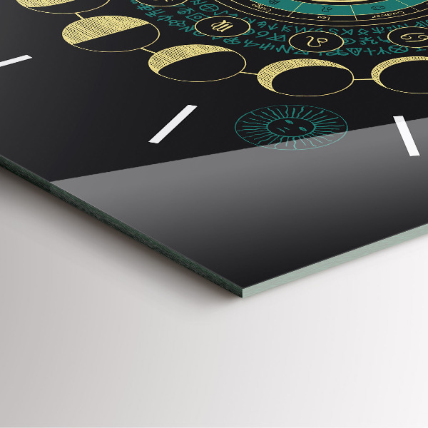 Reloj cuadrado Fases de la luna