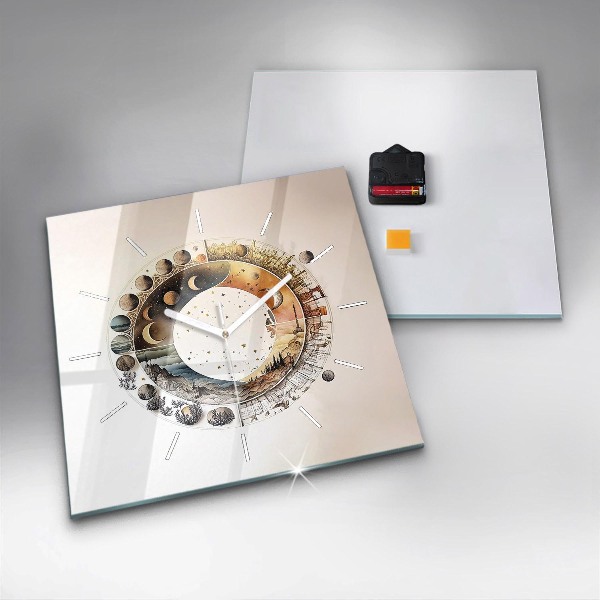 Reloj cuadrado Reloj astronomía