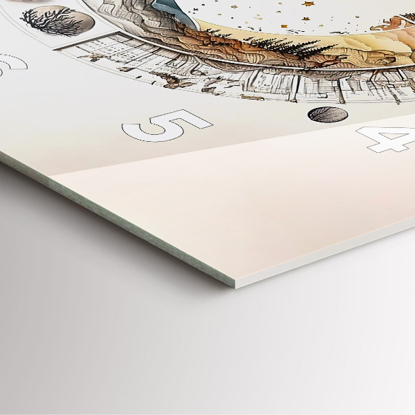 Reloj cuadrado Reloj astronomía