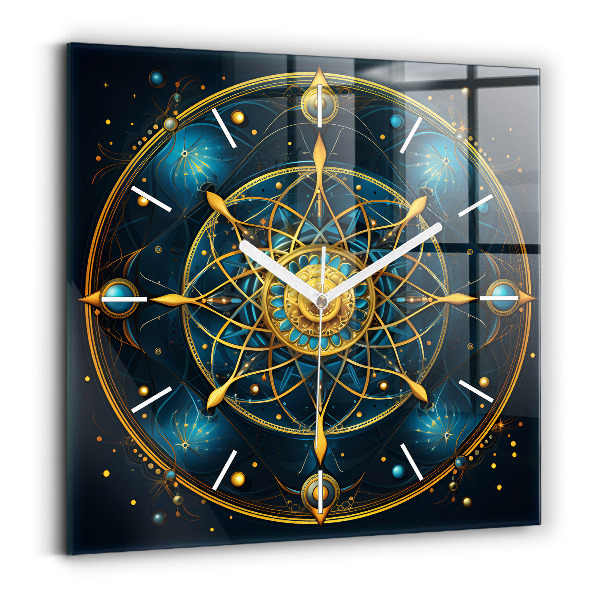 Reloj de pared cuadrado Reloj horóscopo