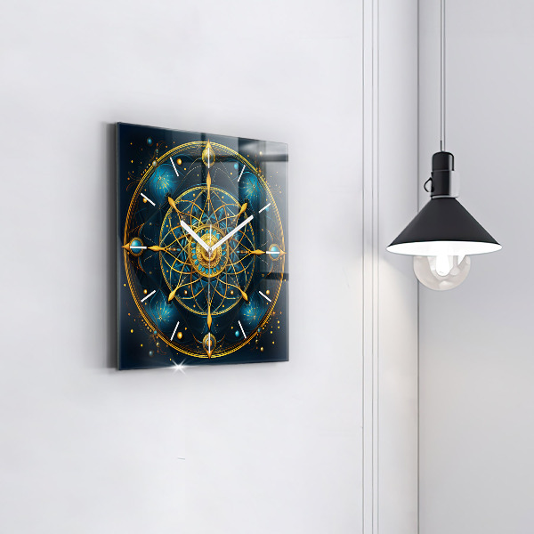 Reloj de pared cuadrado Reloj horóscopo