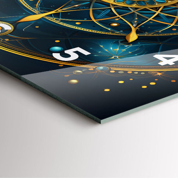 Reloj de pared cuadrado Reloj horóscopo