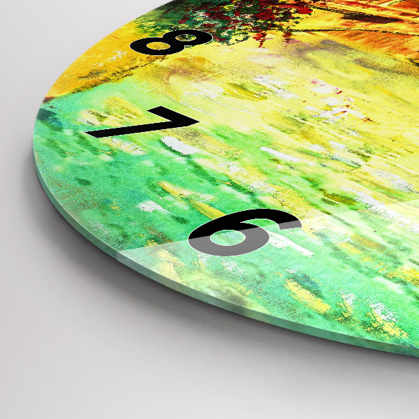 Reloj redondo pared Puente de Rialto de Venecia