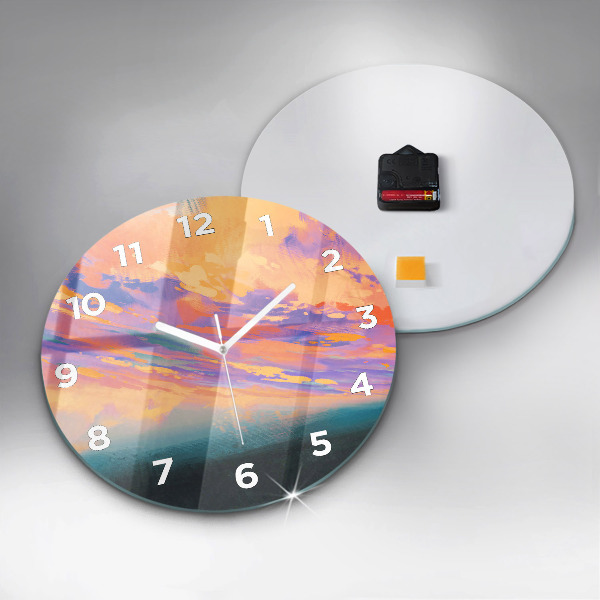 Reloj redondo pared Amor platónico