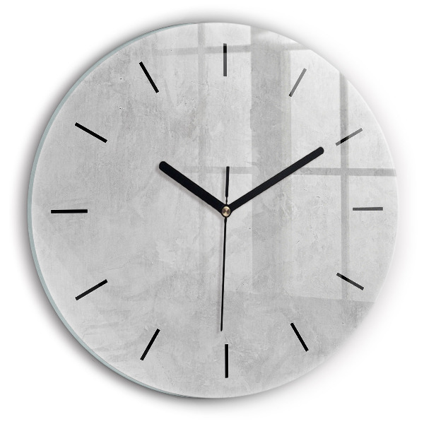 Reloj de pared redondo Muro de piedra