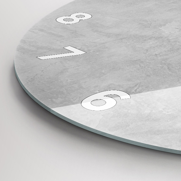 Reloj de pared redondo Muro de piedra