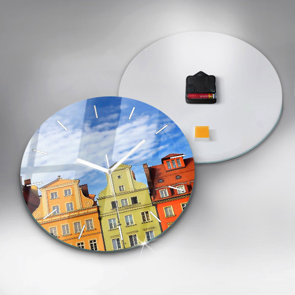 Reloj de cristal redondo Wroclaw - Casco antiguo