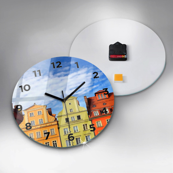 Reloj de cristal redondo Wroclaw - Casco antiguo
