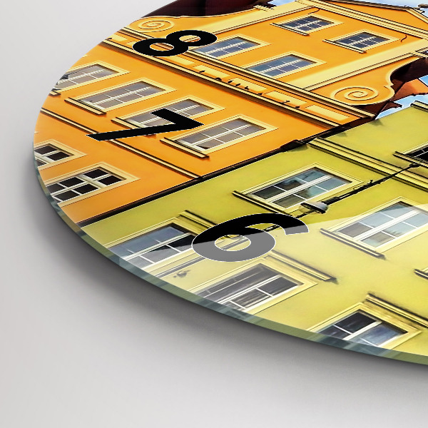 Reloj de cristal redondo Wroclaw - Casco antiguo