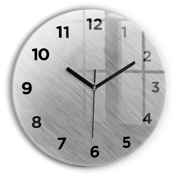 Reloj redondo pared Pared de metal