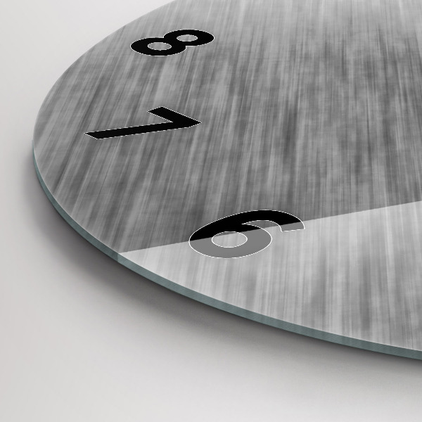 Reloj redondo pared Pared de metal