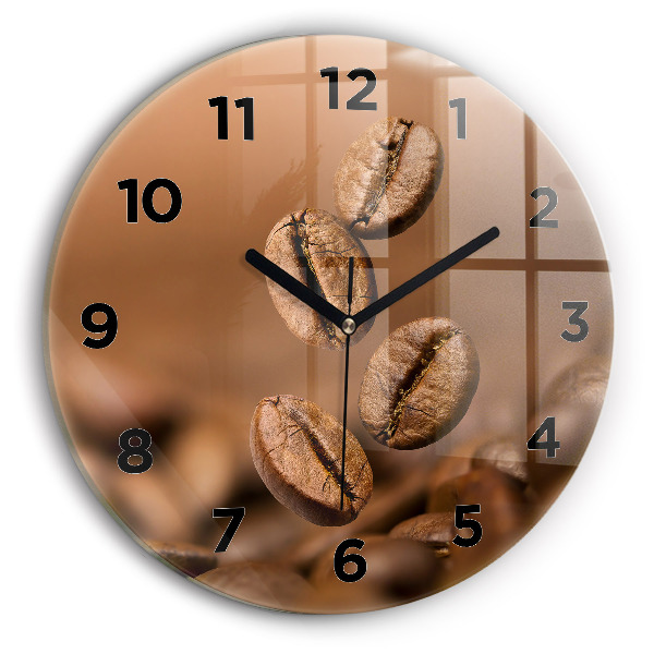 Reloj redondo pared Colores abstractos