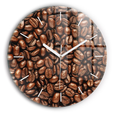 Reloj redondo pared Café en grano