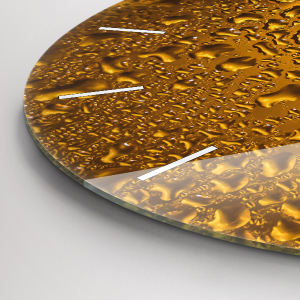 Reloj de pared redondo Jarra de cerveza