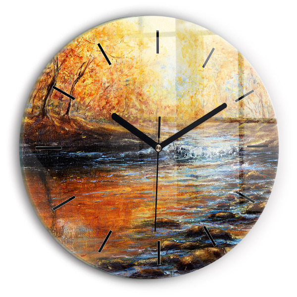 Reloj de pared redondo Bellas artes
