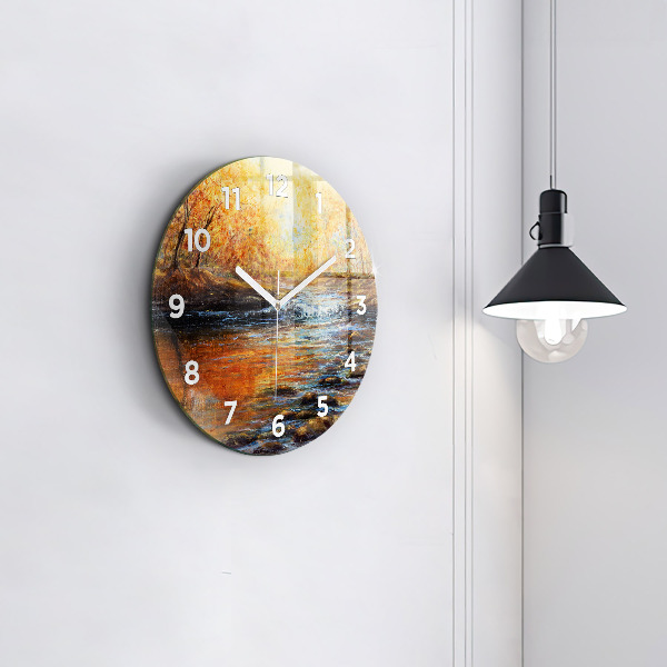 Reloj de pared redondo Bellas artes