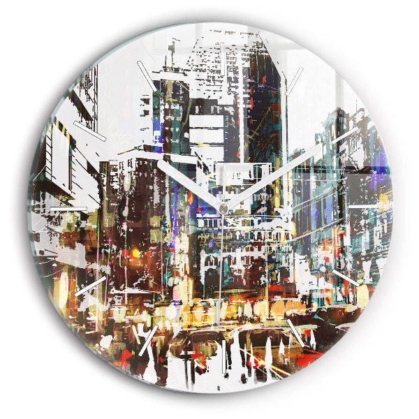 Reloj redondo pared Nueva York