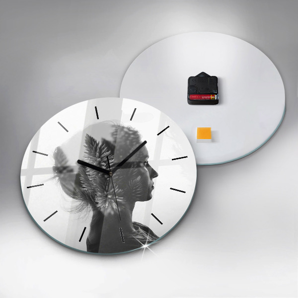 Reloj redondo pared Sensibilidad humana del pensamiento