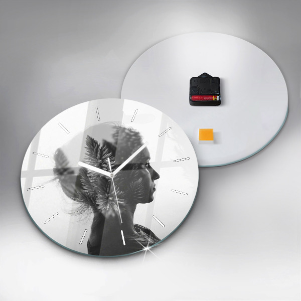 Reloj redondo pared Sensibilidad humana del pensamiento