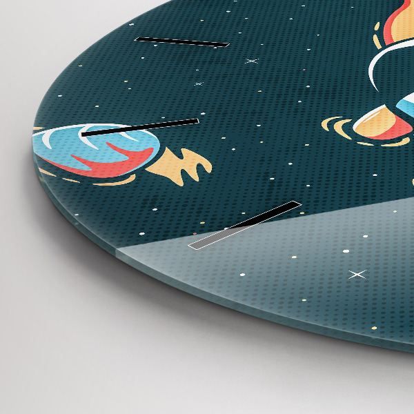 Reloj de pared redondo Imaginación infantil