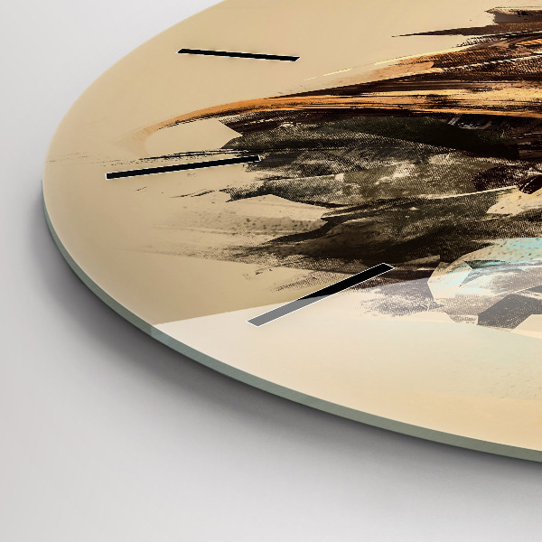 Reloj redondo pared Búho, signo de sabiduría