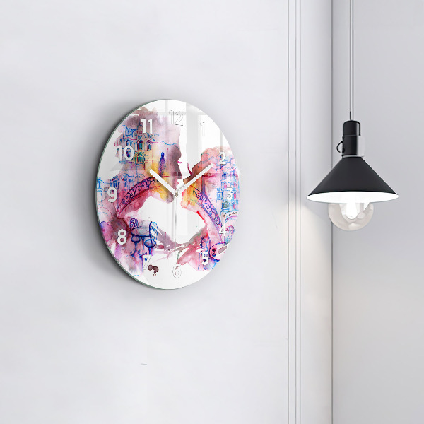 Reloj redondo pared Dos Cuerpos Un Alma