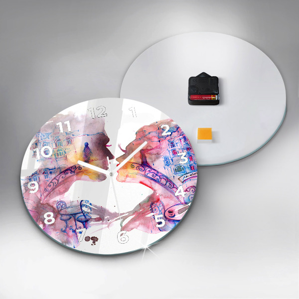 Reloj redondo pared Dos Cuerpos Un Alma