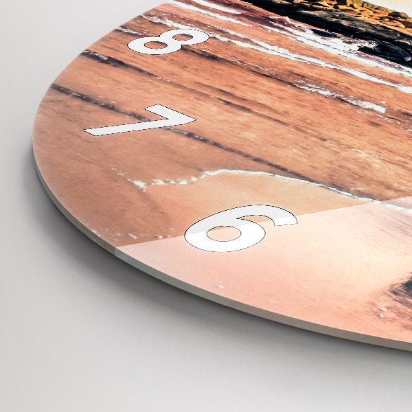 Reloj redondo pared Costa de Sherman