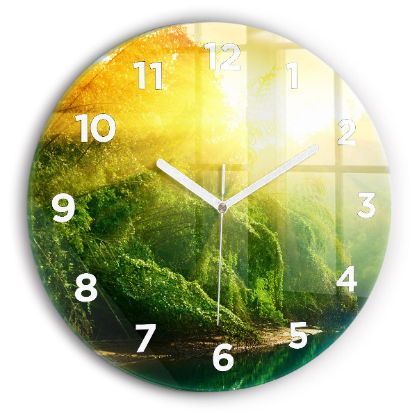 Reloj redondo pared Naturaleza tranquila