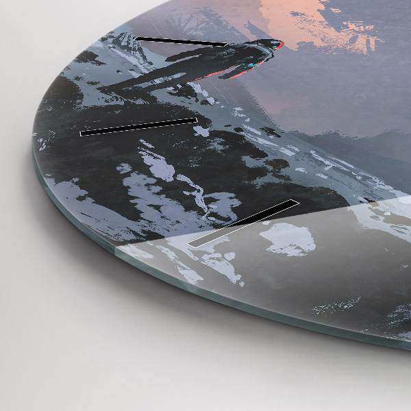 Reloj redondo pared Astronautas Vía Láctea