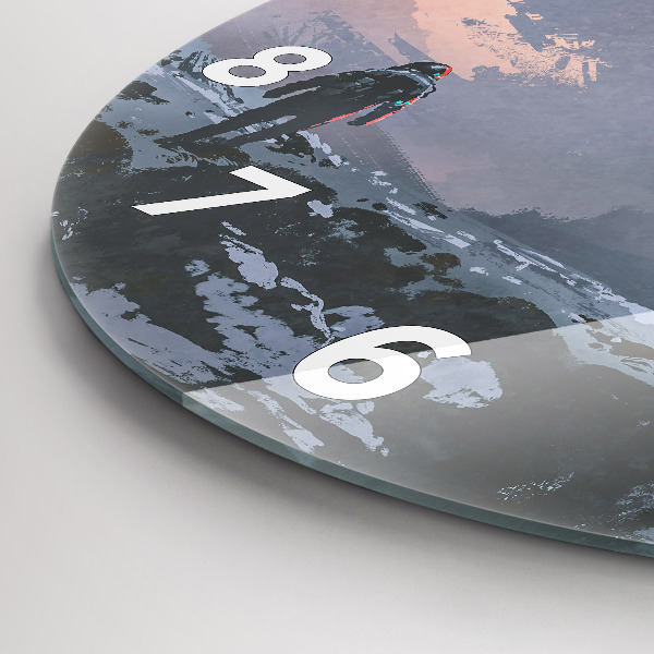 Reloj redondo pared Astronautas Vía Láctea