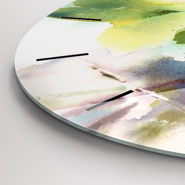 Reloj redondo pared Visualización de la naturaleza