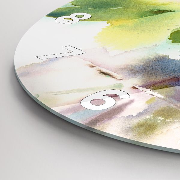 Reloj redondo pared Visualización de la naturaleza