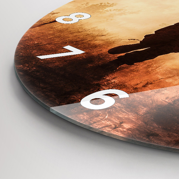 Reloj de pared redondo Marines de Estados Unidos