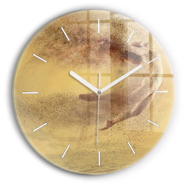 Reloj de pared redondo Mujer en figura