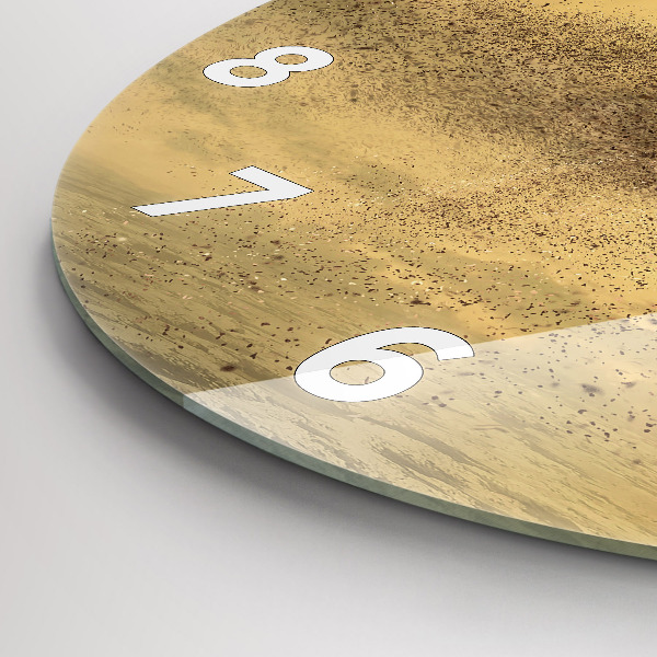 Reloj de pared redondo Mujer en figura