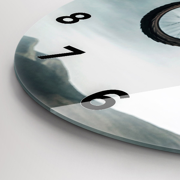 Reloj de cristal redondo Moto estilo adrenalina