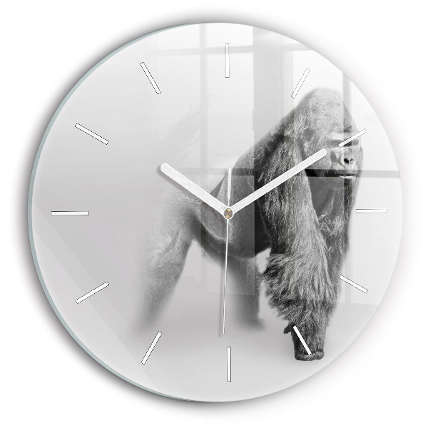 Reloj redondo pared Colección de arte animal