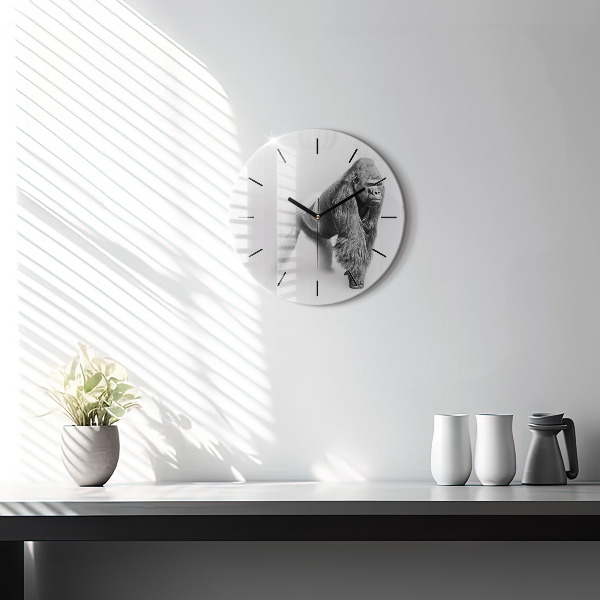 Reloj redondo pared Colección de arte animal