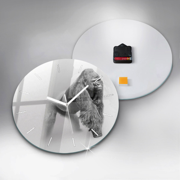 Reloj redondo pared Colección de arte animal