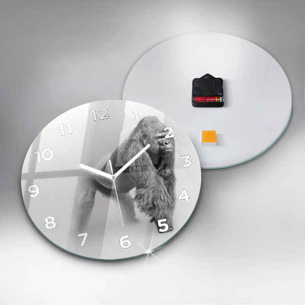 Reloj redondo pared Colección de arte animal