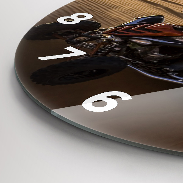 Reloj de pared redondo Quad en el desierto